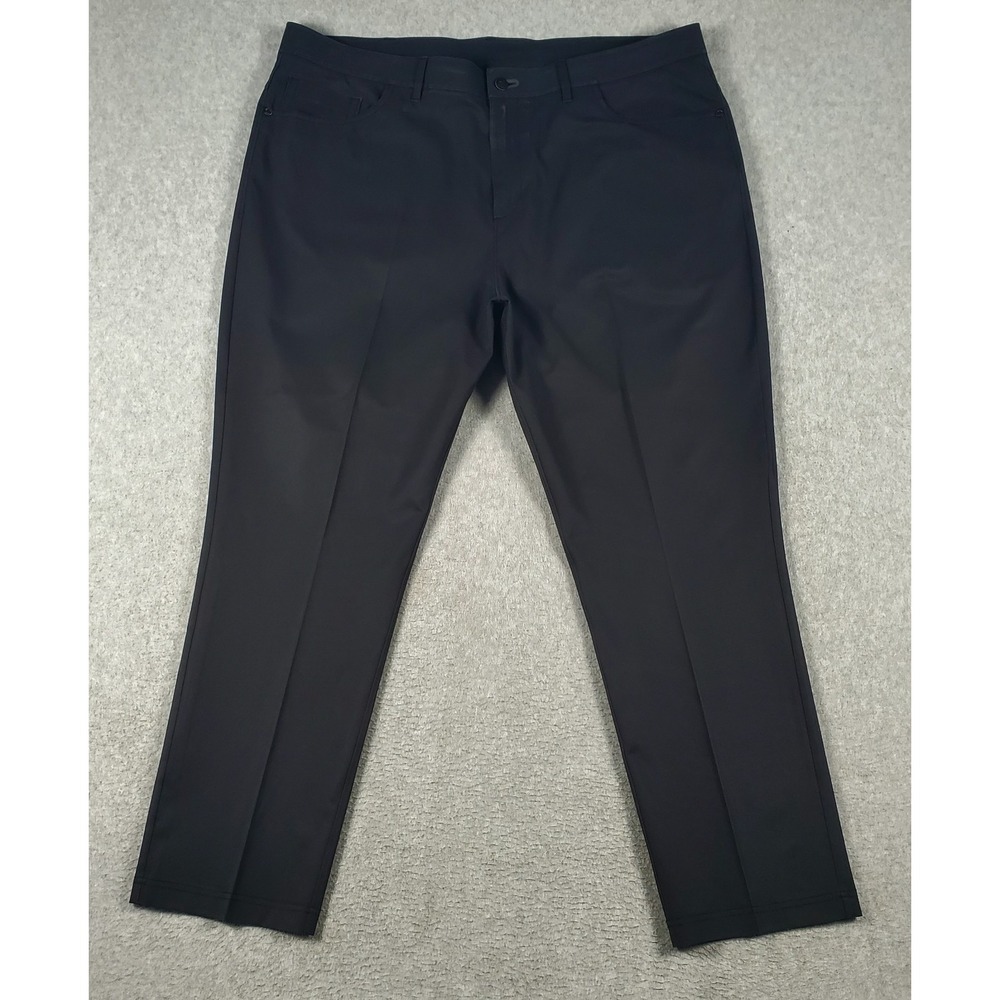 Public Rec Gamechanger 5 Pocket Pant Mens 42x30 Black Performance Golf Chino‎